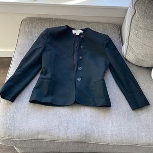 Black Rena Rowan blazer size 8P.